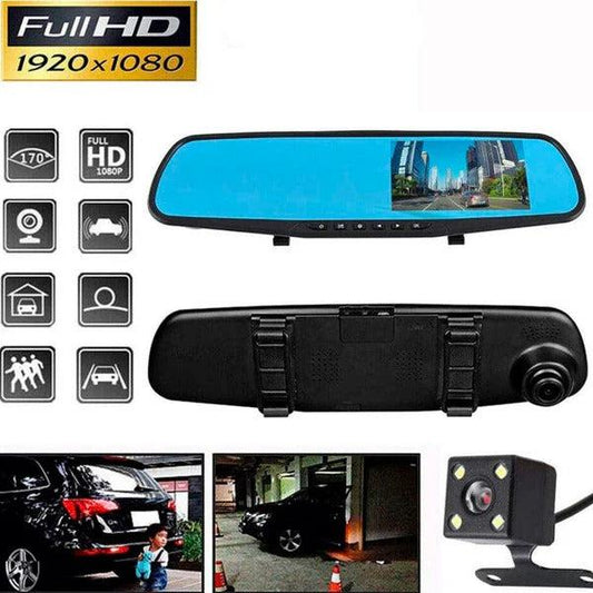 Camara Retrovisor HD vista panoramica dual